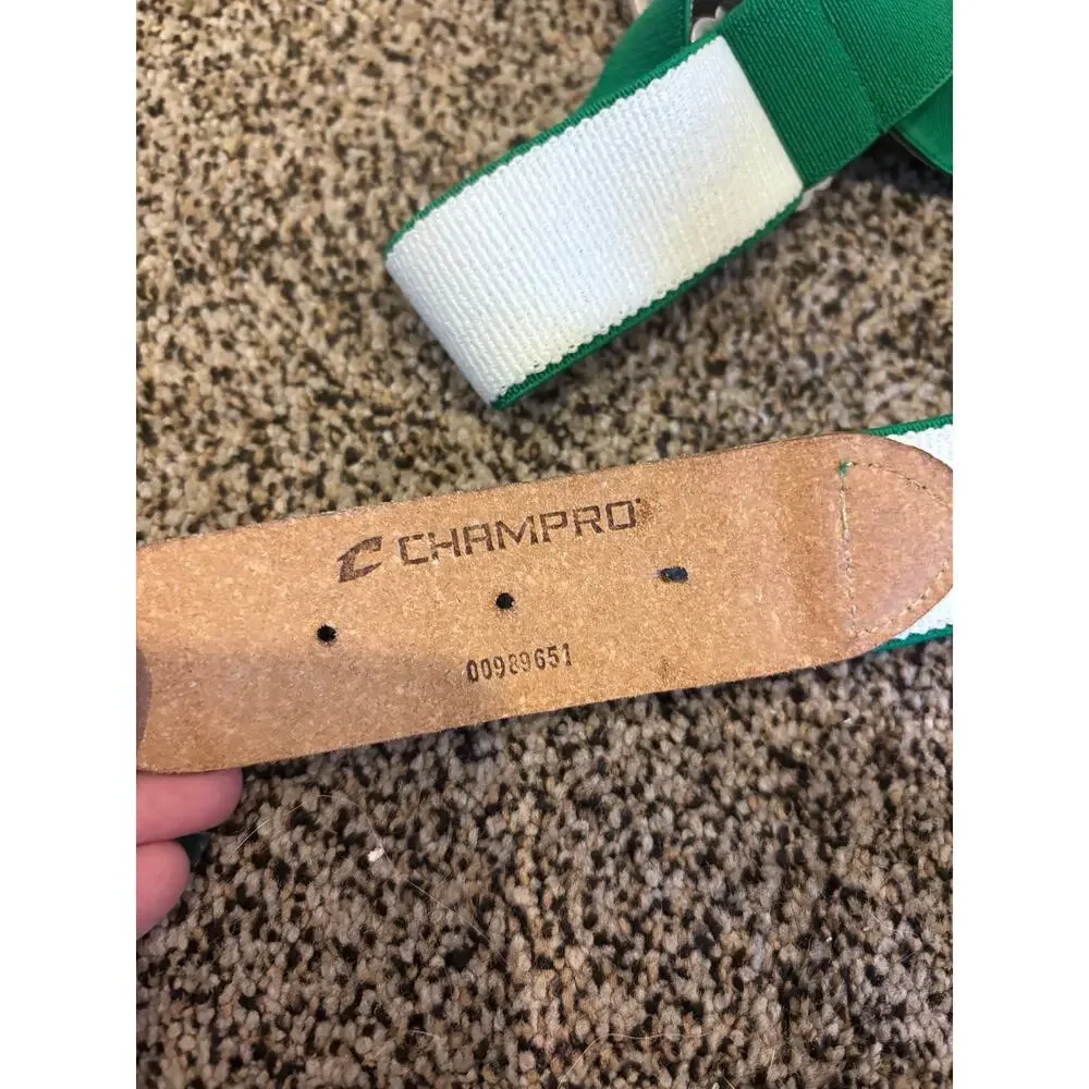 Baseball/Softball adjustable belt - Kelly Green